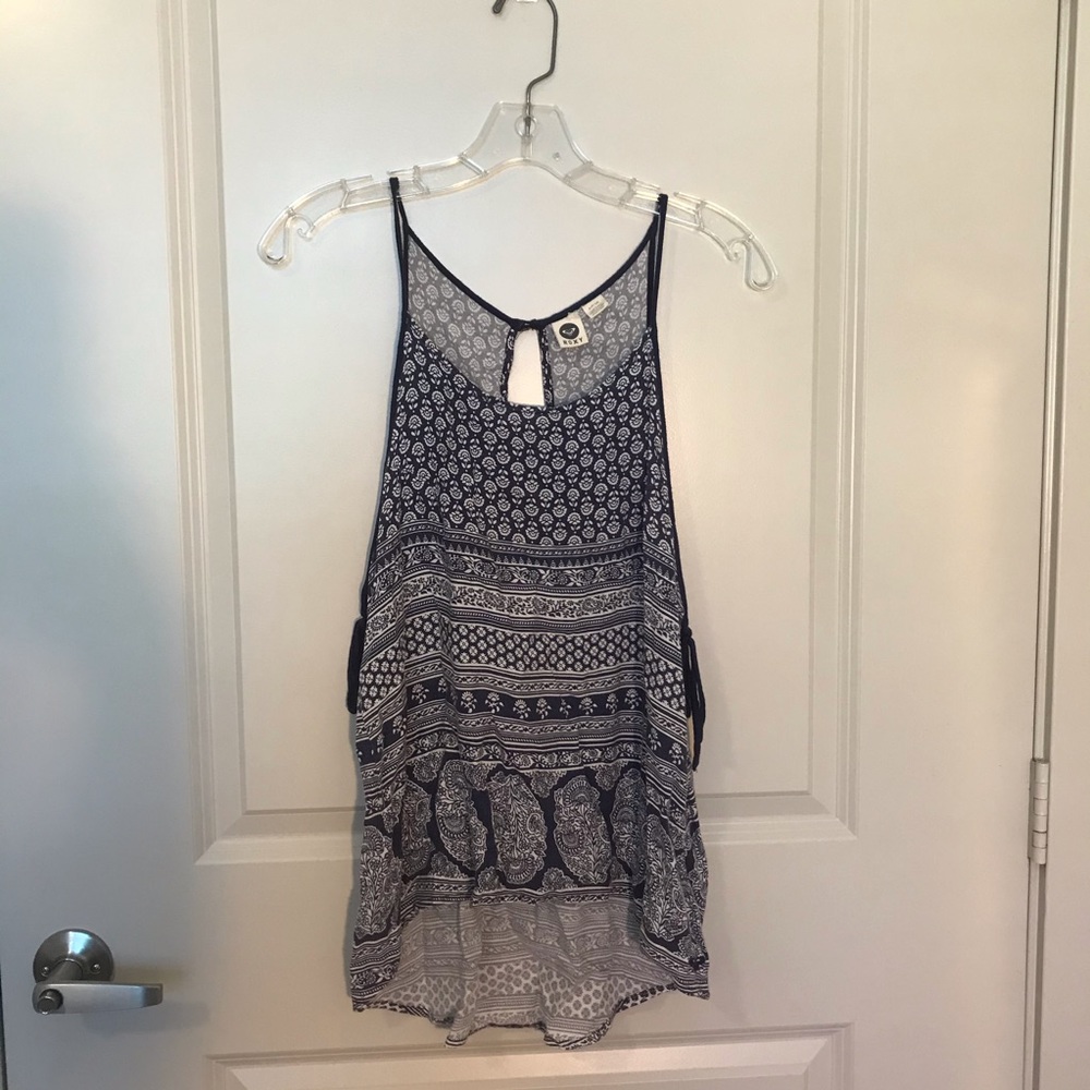 Roxy blue tank
